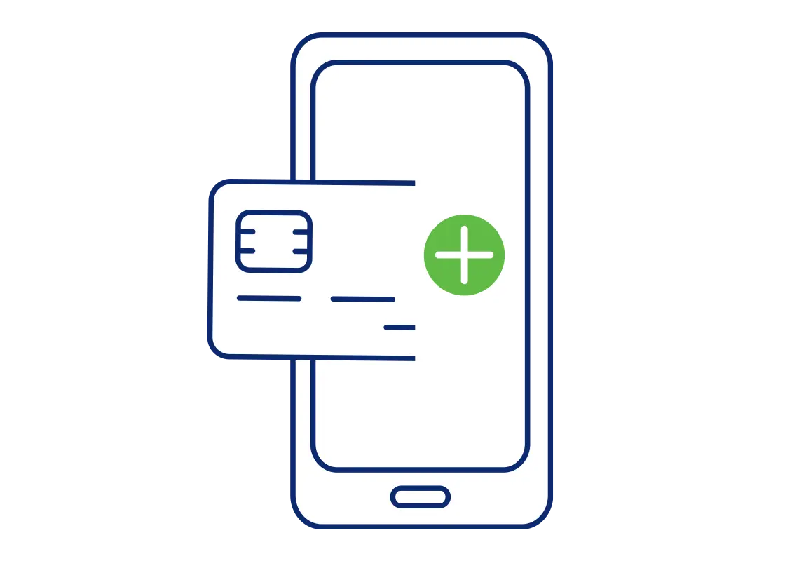 Digital Wallet Mobile Phone icon